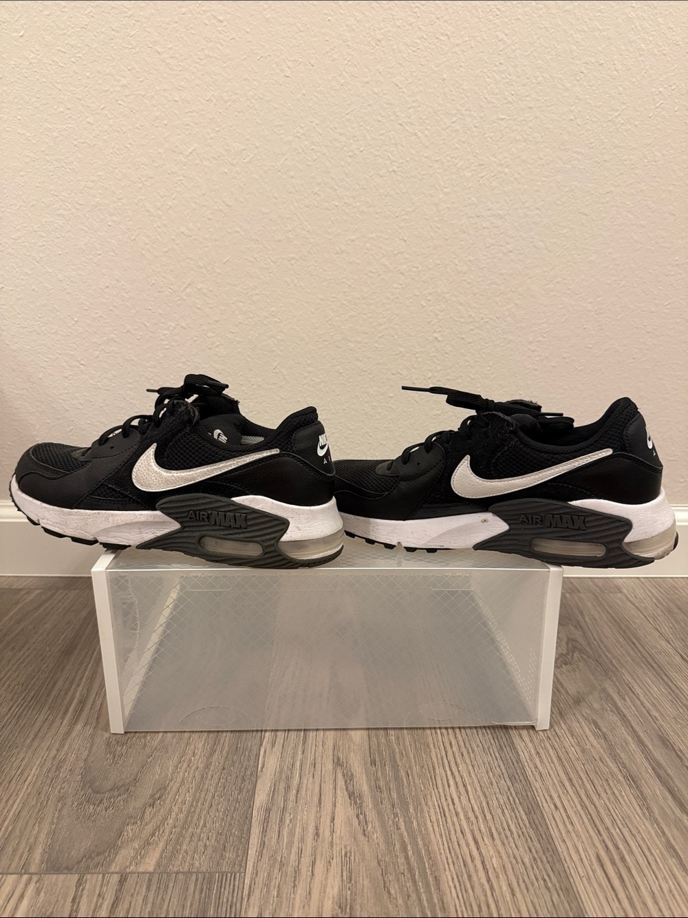 Nike Air Max Black with Silver Details